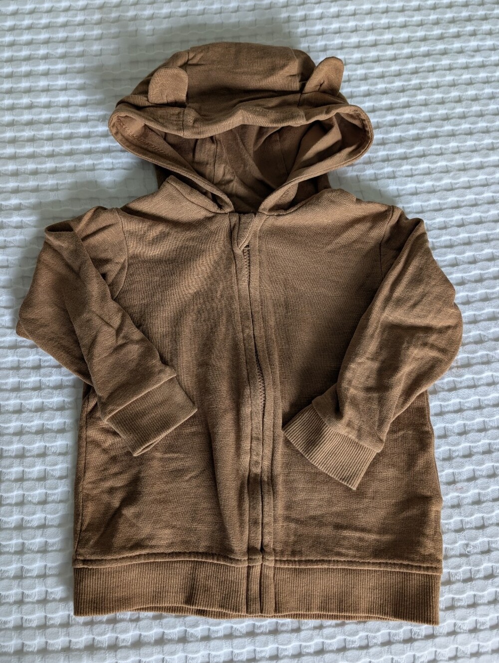 Brown 🐻 Bear Zip up Hoodie Sweatshirt